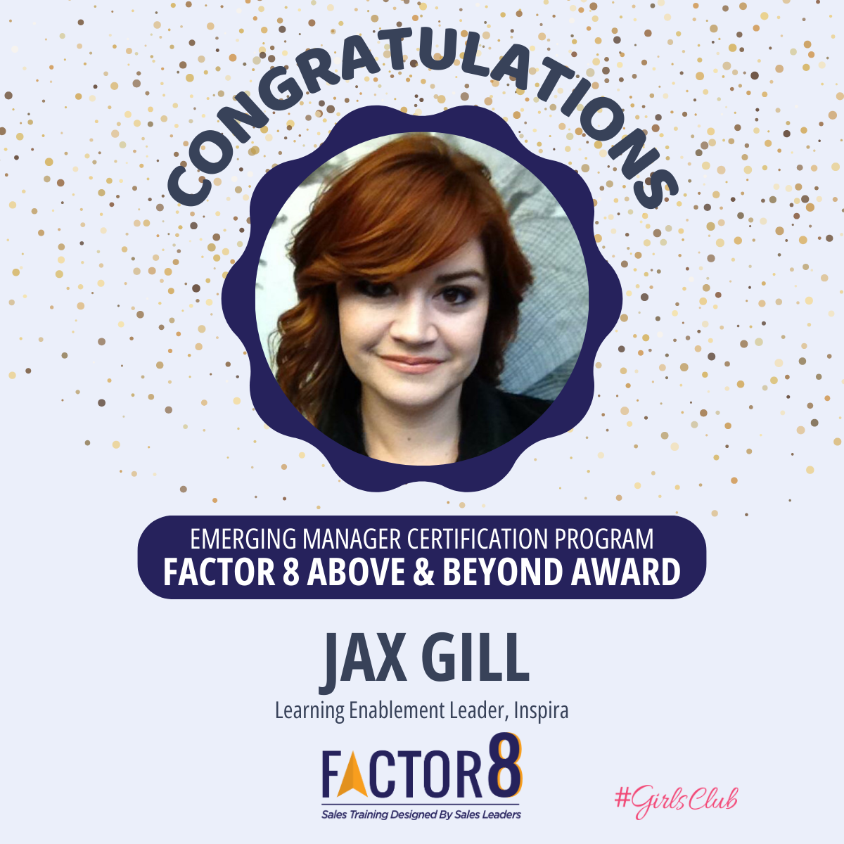 Factor 8 Jax Gill - LinkedIn