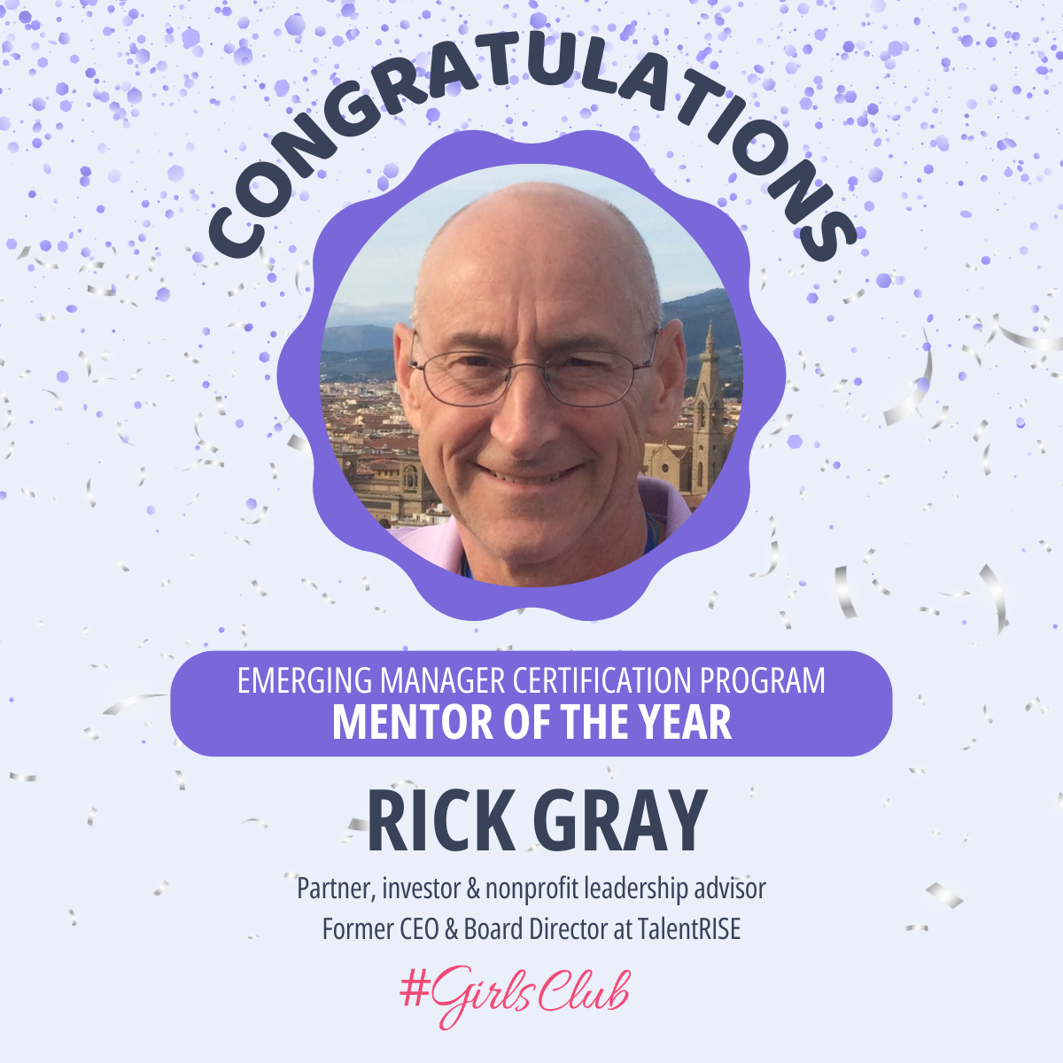Mentor Rick Gray - LinkedIN